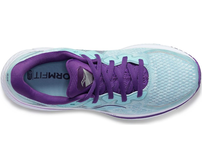 Saucony Omni 20 Women's Running Shoes Turquoise / Purple | Canada 181NWYB